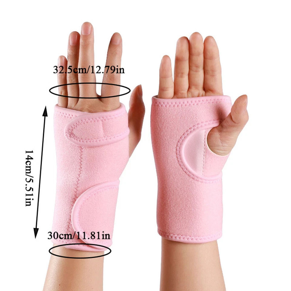 2*Wrist Brace Carpal Tunnel Wrist Splint Night Support for Women Men Pain Relief