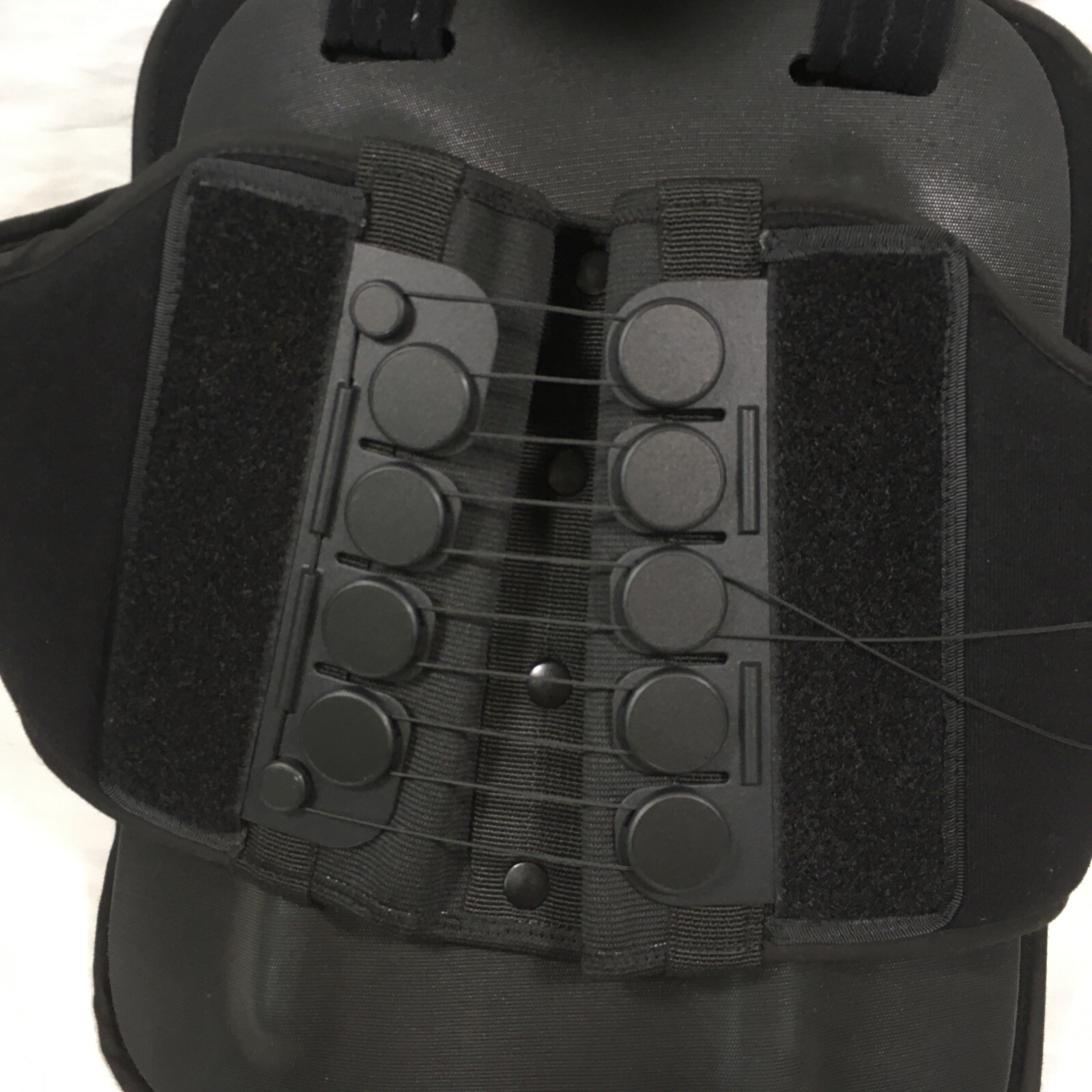 B & G Rehab Inc Back Brace Black Size Medium Spinal Recovery TLSO Fits 30″- 40″