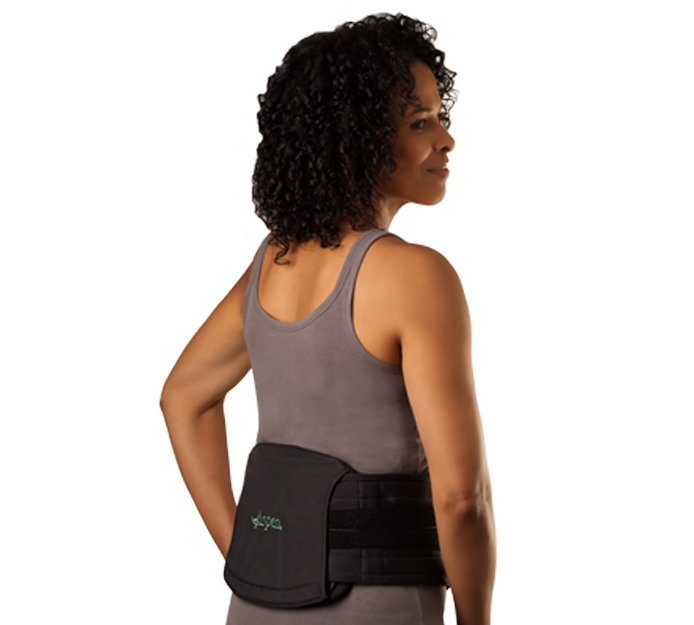 Aspen Medical Horizon Lumbar 627 Support Back Brace Black Adjustable L0627 New