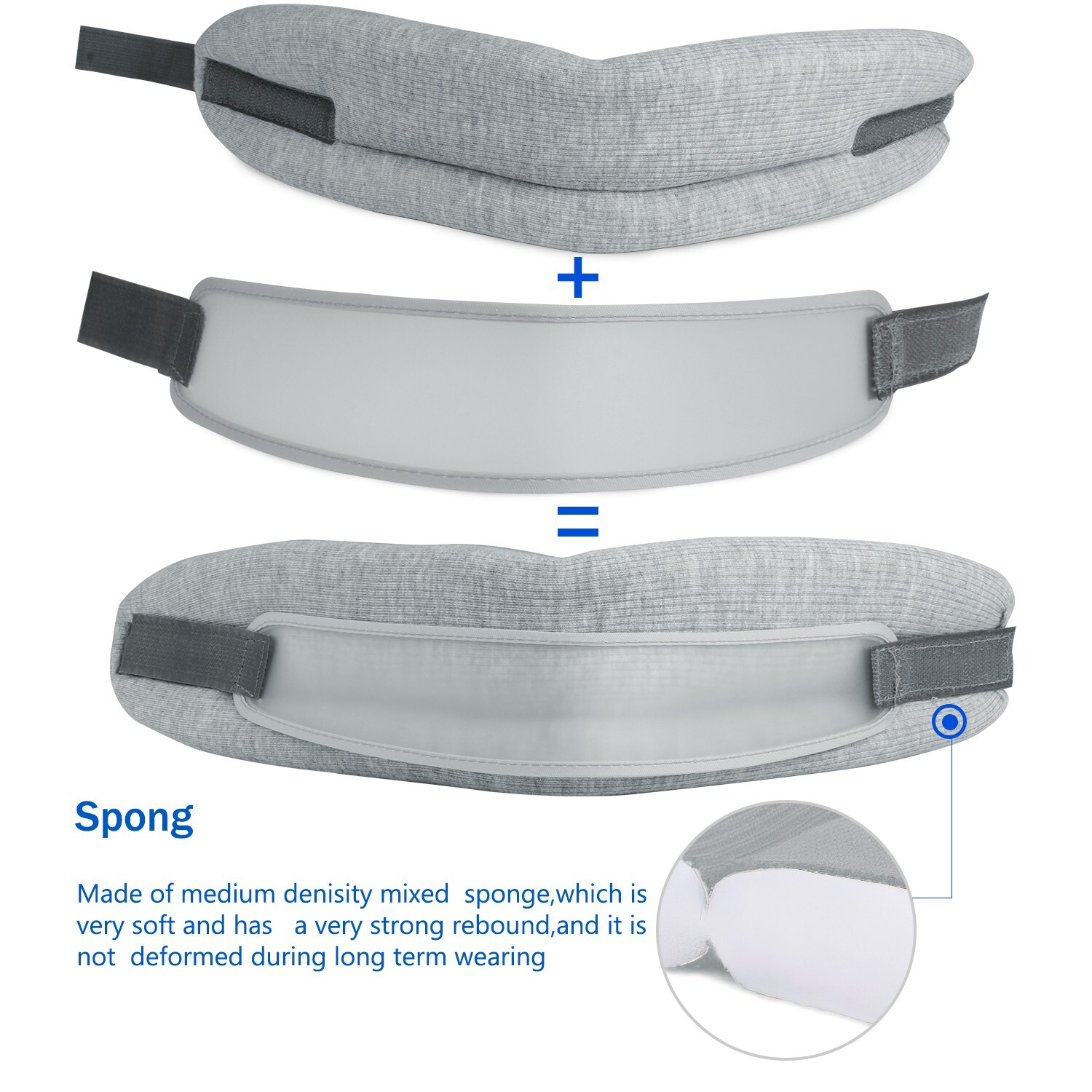 Cervical Collar Neck Support – Comfortable & Adjustable for Sleeping (Men/Women)