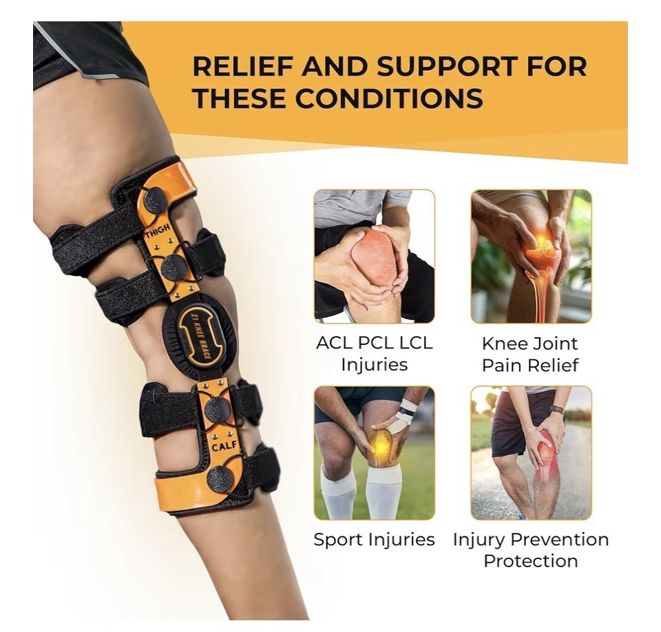 🔥Z1 K2 Knee Brace Ideal-Prevention PCL ACL MCL LCL/Meniscus Tear/OA SA-Sz S18