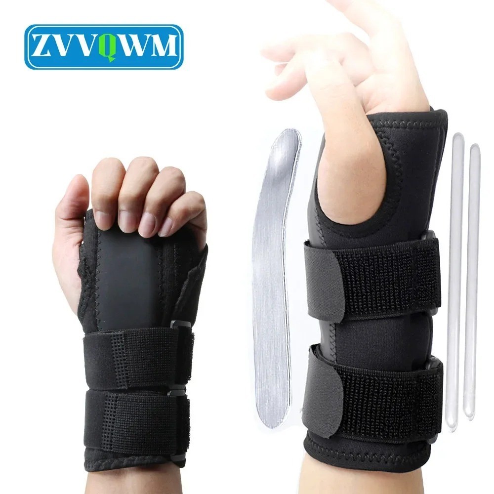 NEW Wrist Brace for Carpal Tunnel – Adjustable Night Support Brace with Splints