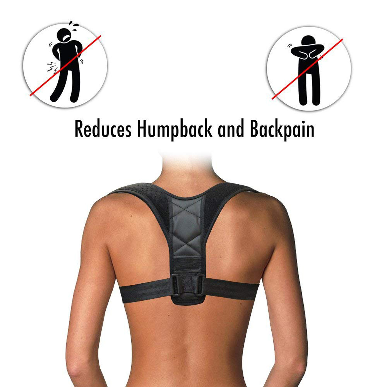 Back Posture Corrector – Instant Spinal Pain Relief – Keeps Your Back Straight