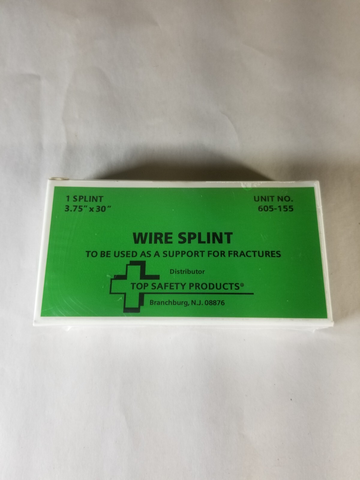 Lot of 10 Wire Splint Top Safety Products 3.75 X 30 Unit #605-155