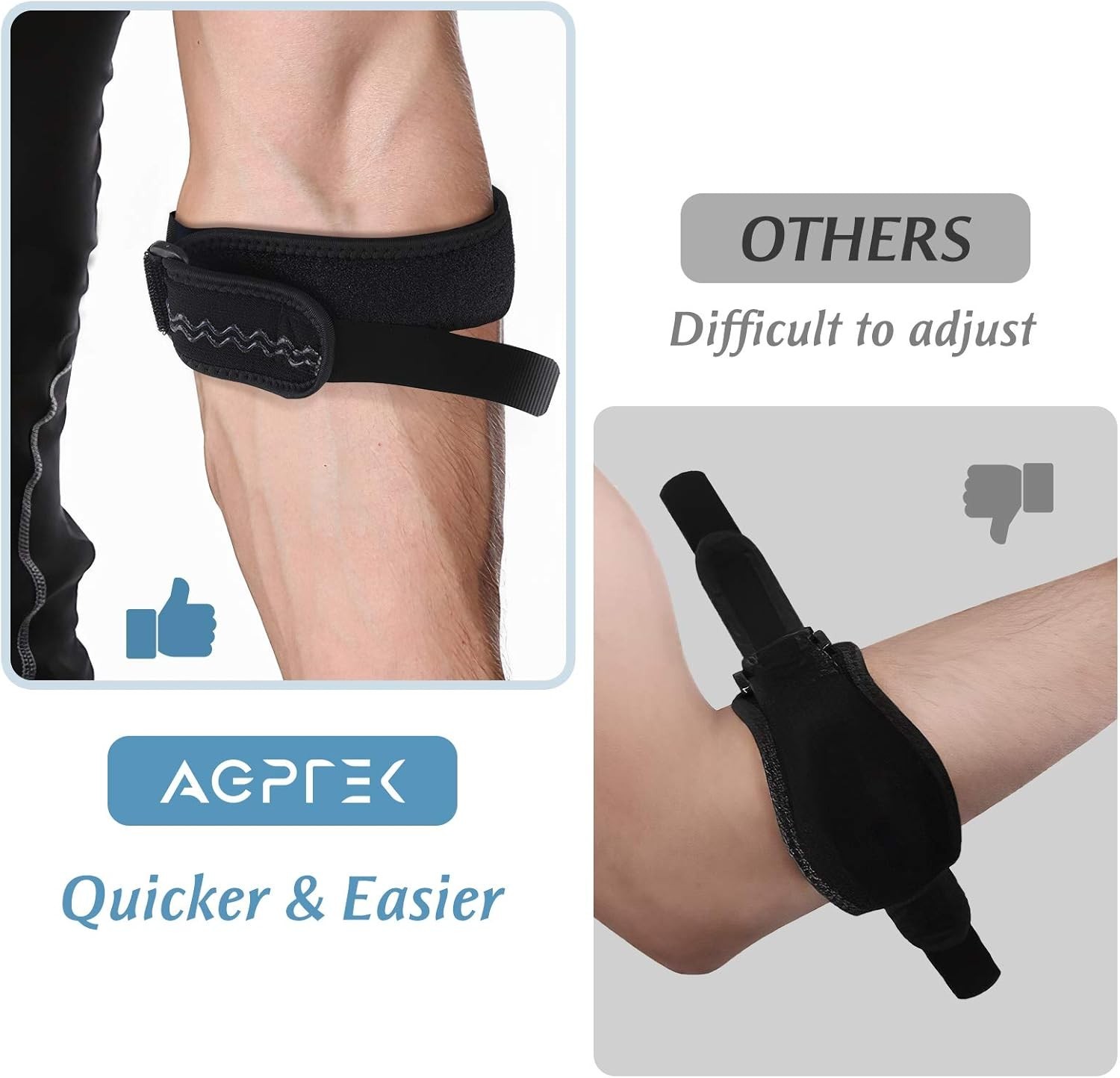 Elbow Brace for Tendonitis and Tennis Elbow 2 Pack, Tennis Golfers Elbow Supp…