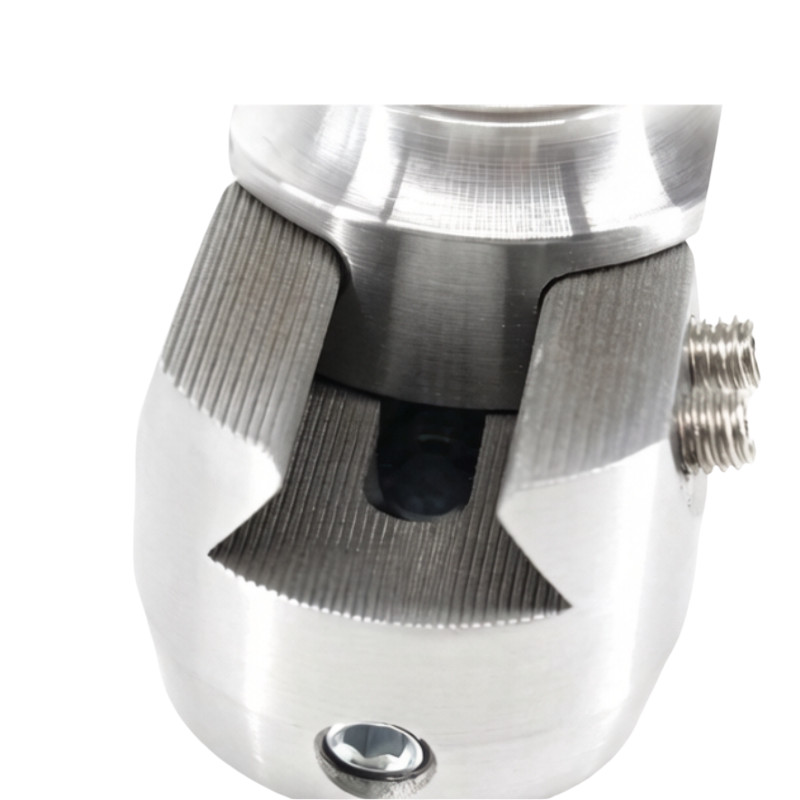 Prosthetic Adjustable Height Sliding Connector Ti SS 86-105mm Dual Joint