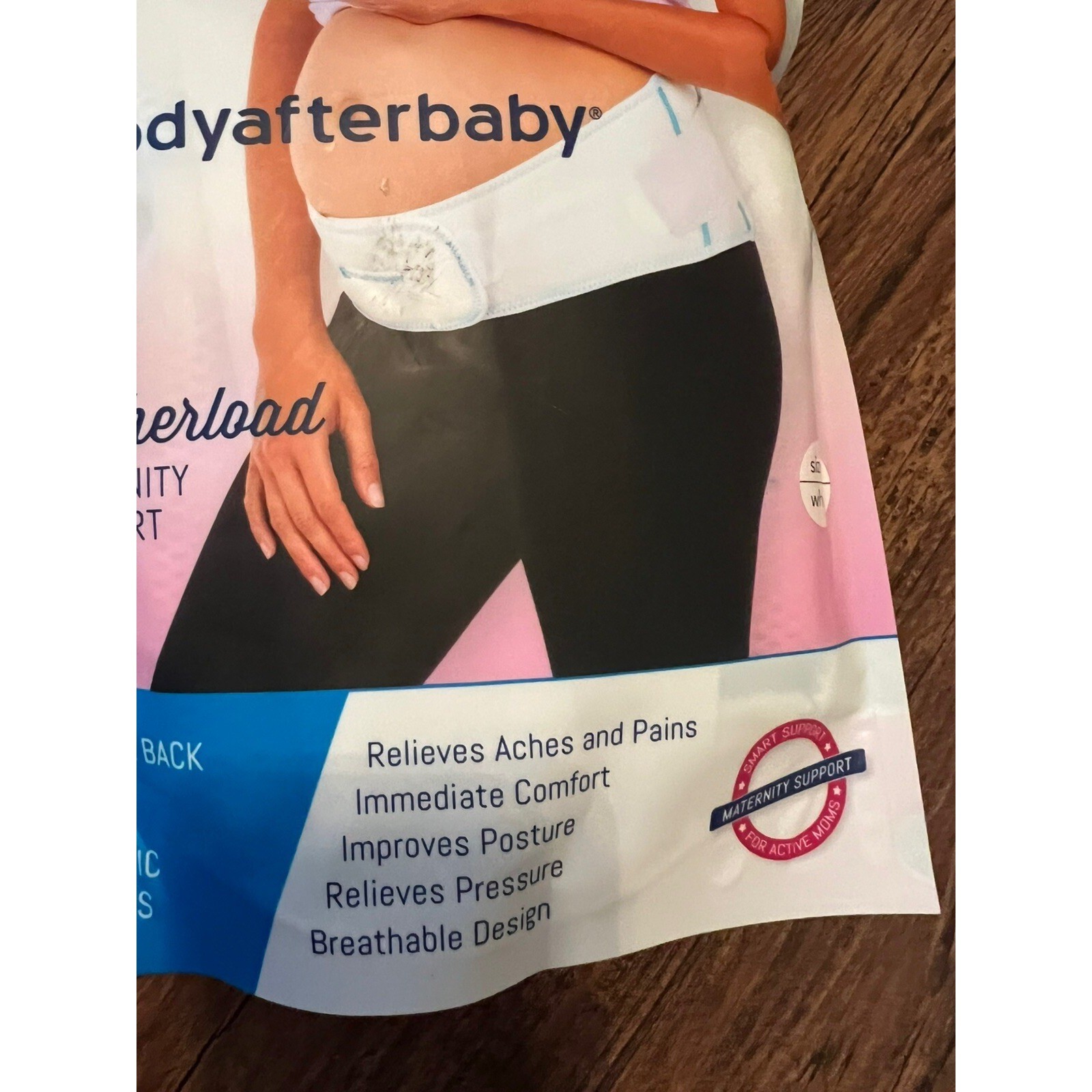 Motherload Maternity Smart Support For Active Moms Band Size L New