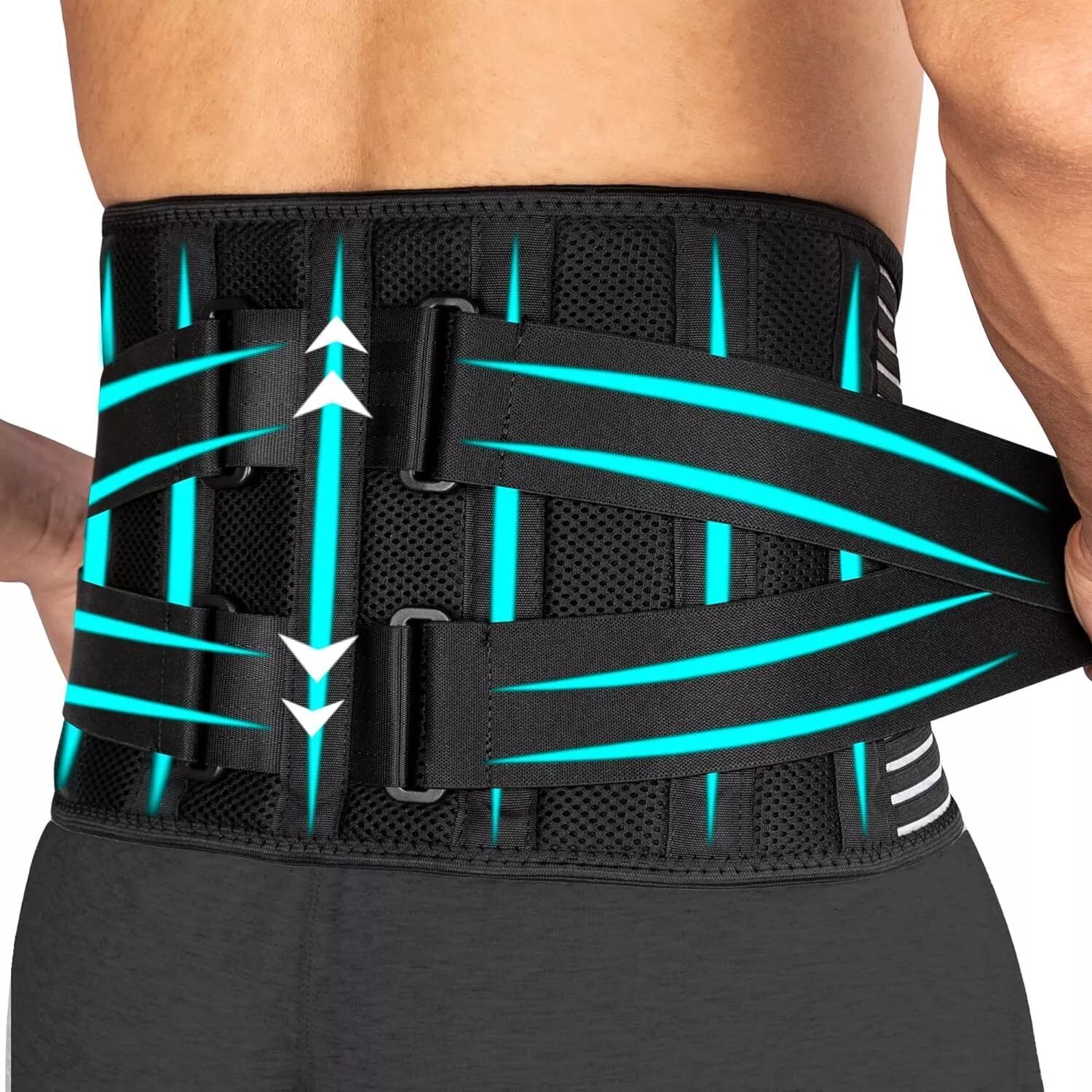 Back Support Lower Lumbar Support Brace Pain Relief Corset Belt Men Women M~XXL