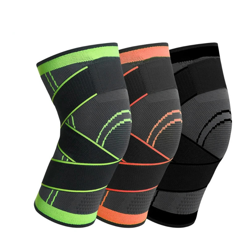 Knee Pads Sports Pressurized Elastic Kneepad Support Brace Sports Protector