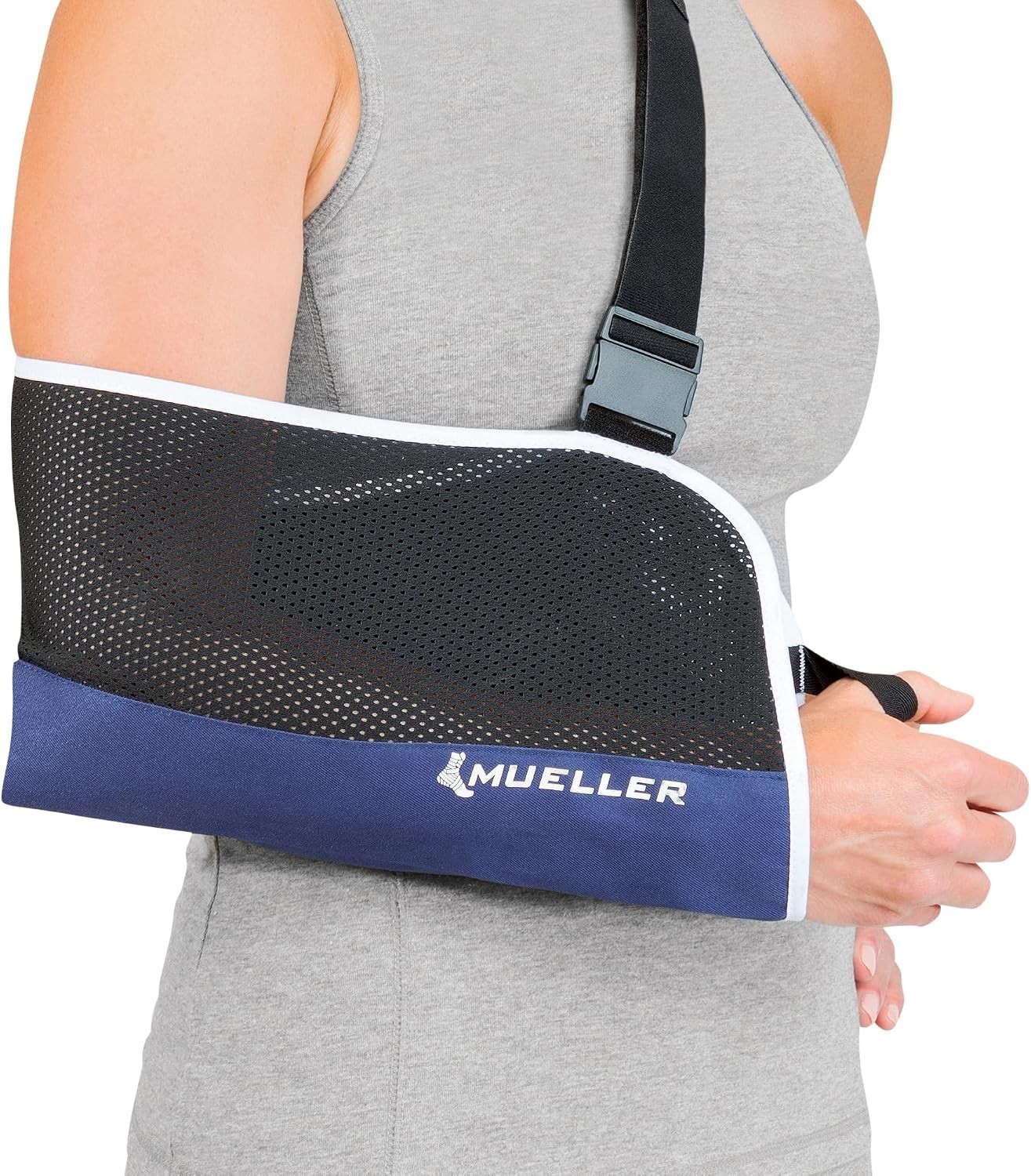 Comfortable Adjustable Arm Sling for Arm Injury Recovery – One Size Fits Most