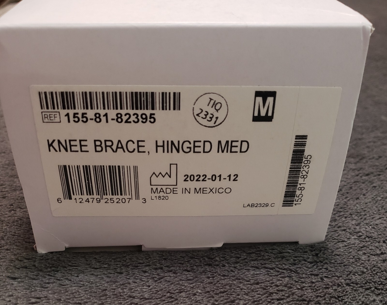McKesson Hinged Knee Brace, Medium (NEW)