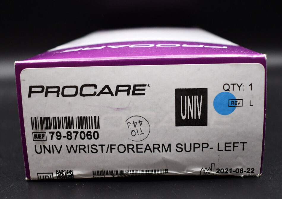 NEW ProCare Universal Wrist/Forearm Support Brace 79-87060 LEFT ARM