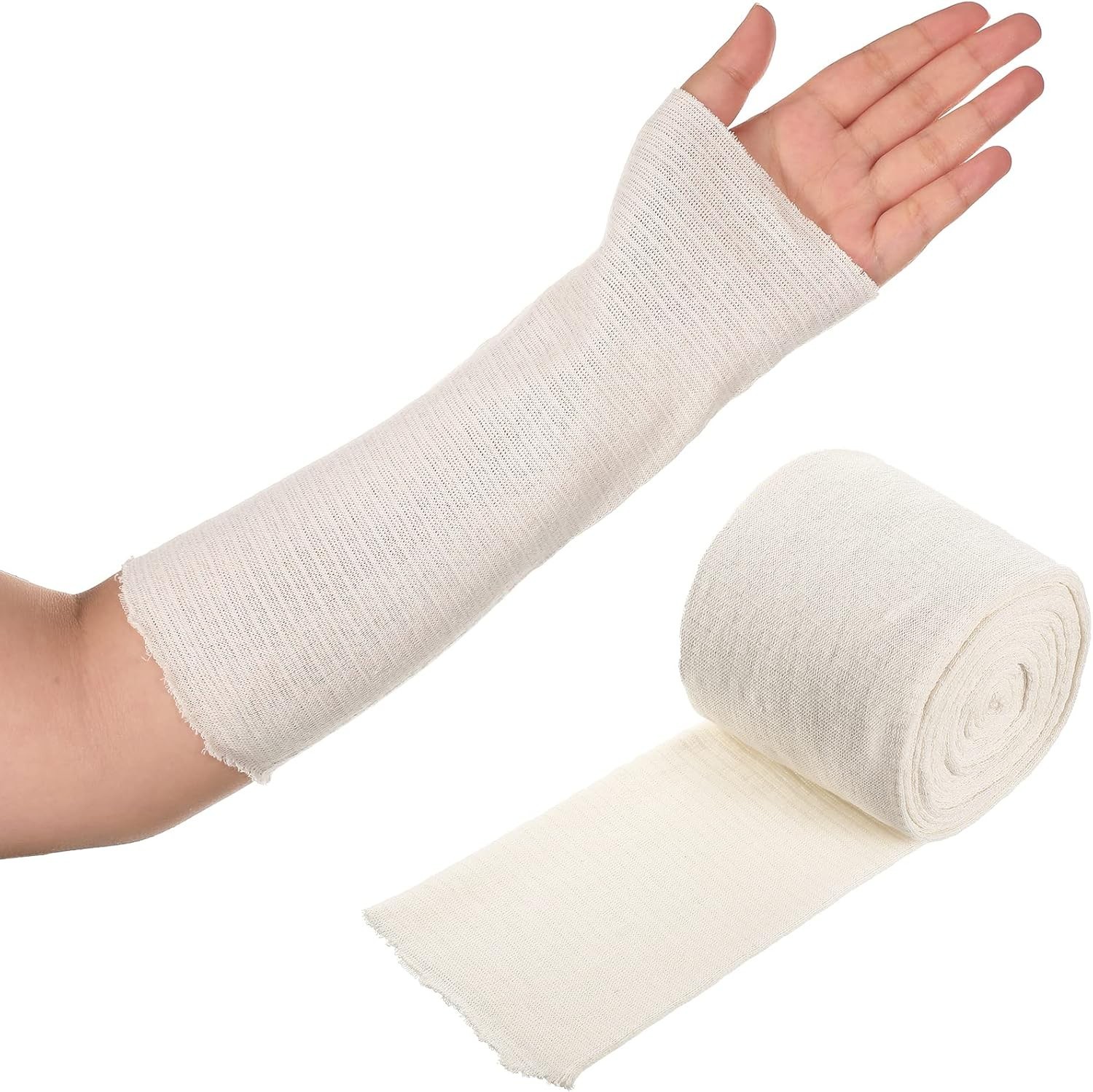 Cotton Stockinette Tubular Elastic Arm Cast Sleeve Roll Elastic Wrap Tube Wrist