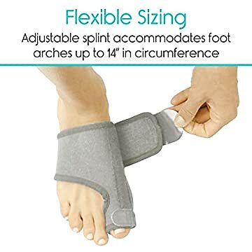 Bunion Brace ( Pair ) Big Toe Corrector Straightener w Splint Hallux Valgus Pad