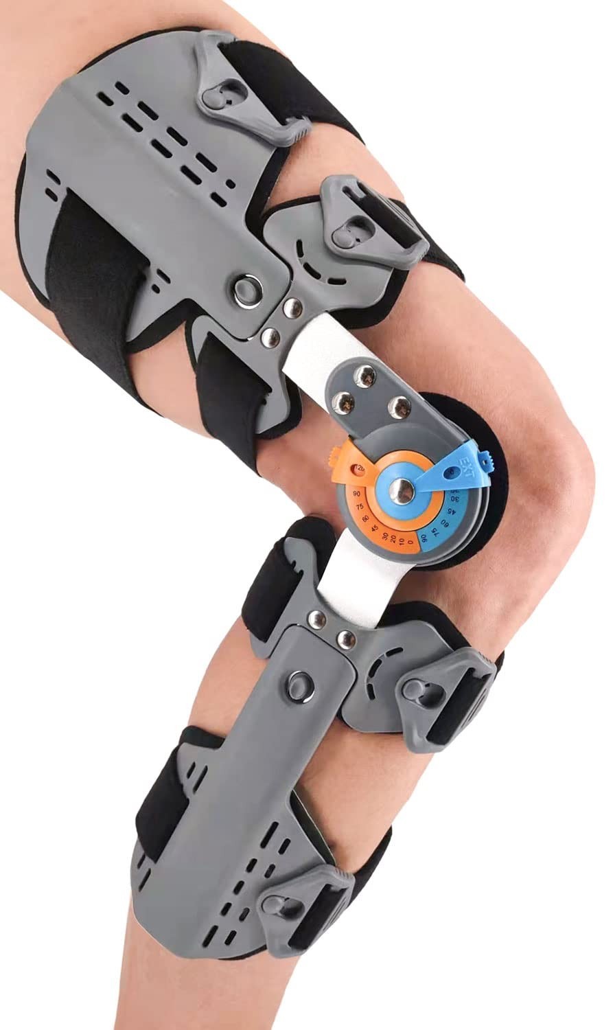 Hinged ROM Post Op Knee Brace Immobilizer Adjustable Knee Immobilizer Support