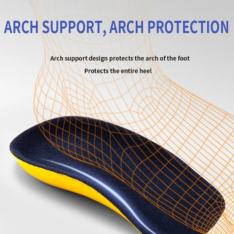 Half Orthopedic Insoles for Men Women Foot Heel Spurs Pain Cushion Foot Massager