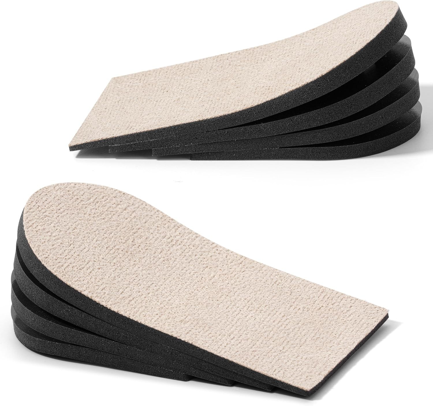 Dr. JK Adjustable Heel Lifts – 4 Layers, Large Size, Pain Relief for Uneven Legs