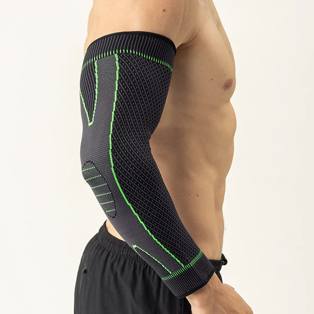 Elbow Pads Compression Arm Sleeves , Non-Slip Breathable Arm Support Arthritis