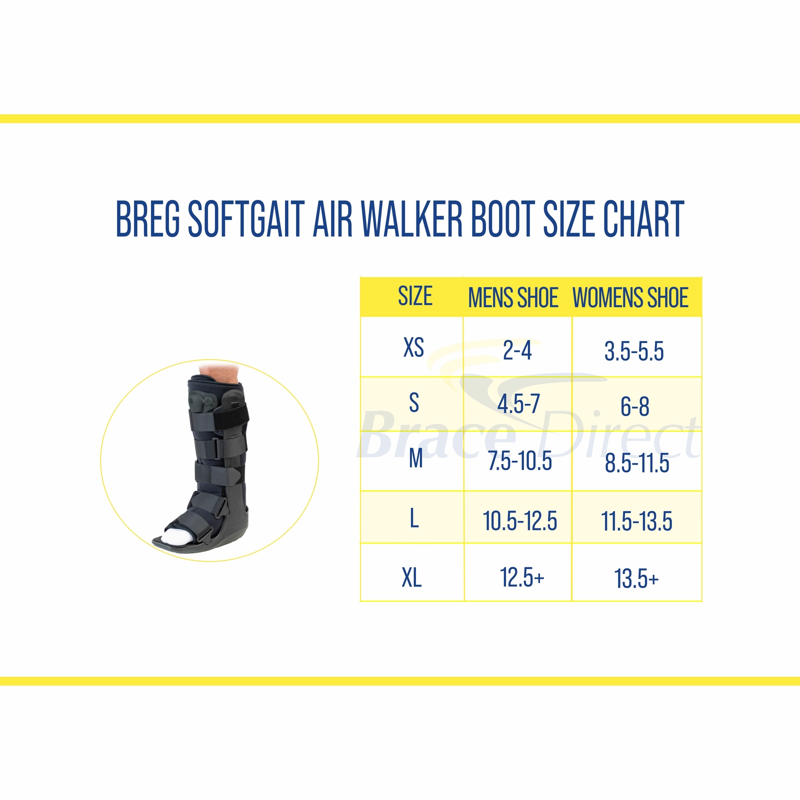 Breg SoftGait Air Tall Walker Boot