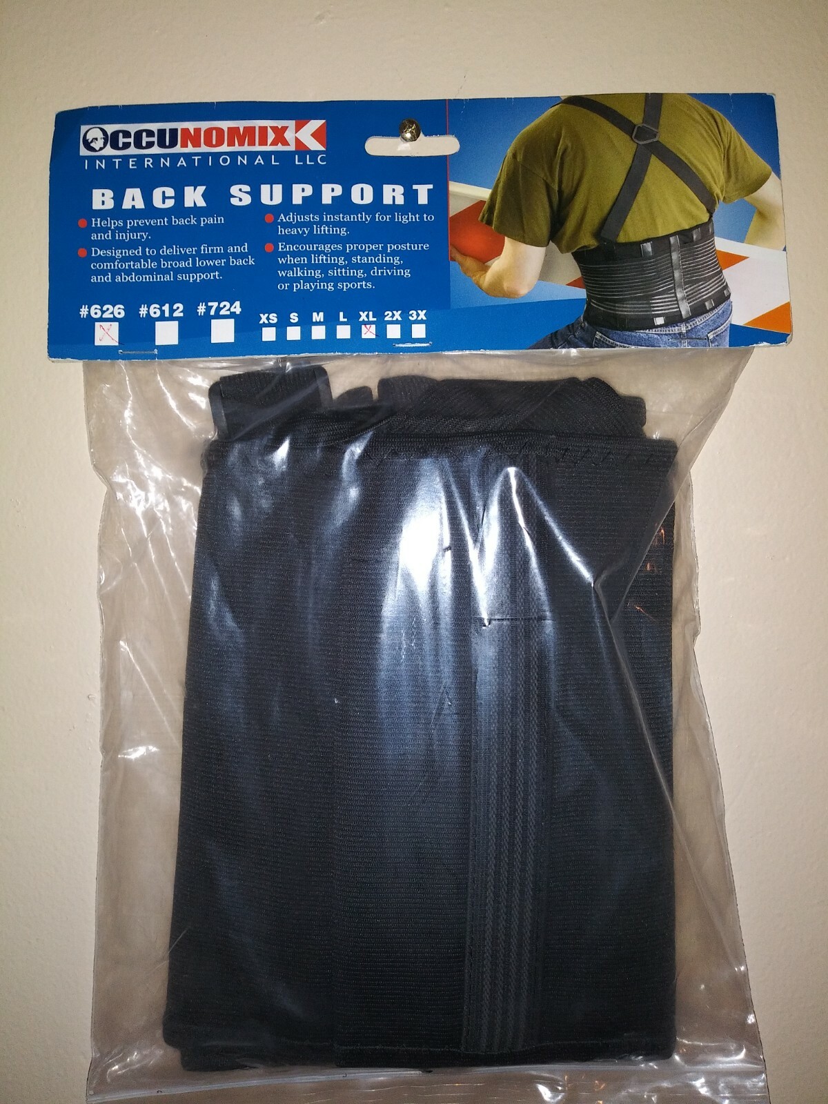Occunomix International LLC Back Support