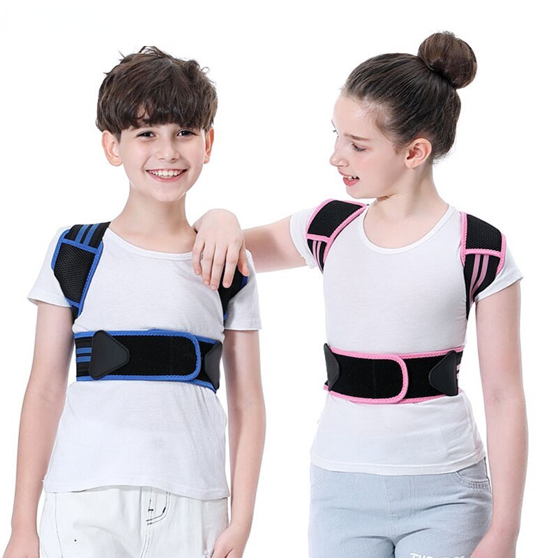 Adjustable Children Posture Corrector Back Support Belt Spine Back Lumbar Braces
