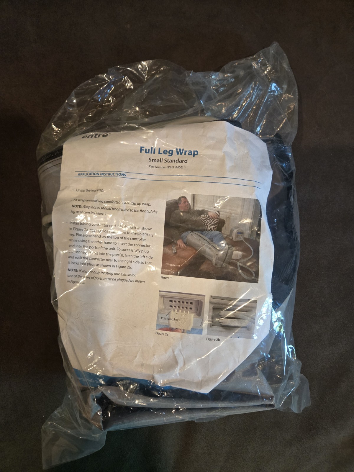 Tactile Medical Compression Entre Short Full LEG PD08-U Ref L-FL-SH-A Brand New!