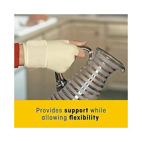 Futuro Adjustable Hand Wrist Compression Glove Mild Support Small-Medium Size