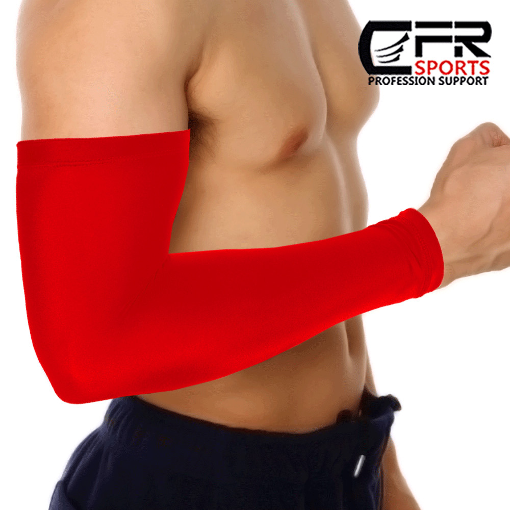 Elbow Support Cooling Arm Sleeves Basketball Golf Sport UV Sun Protection CFR