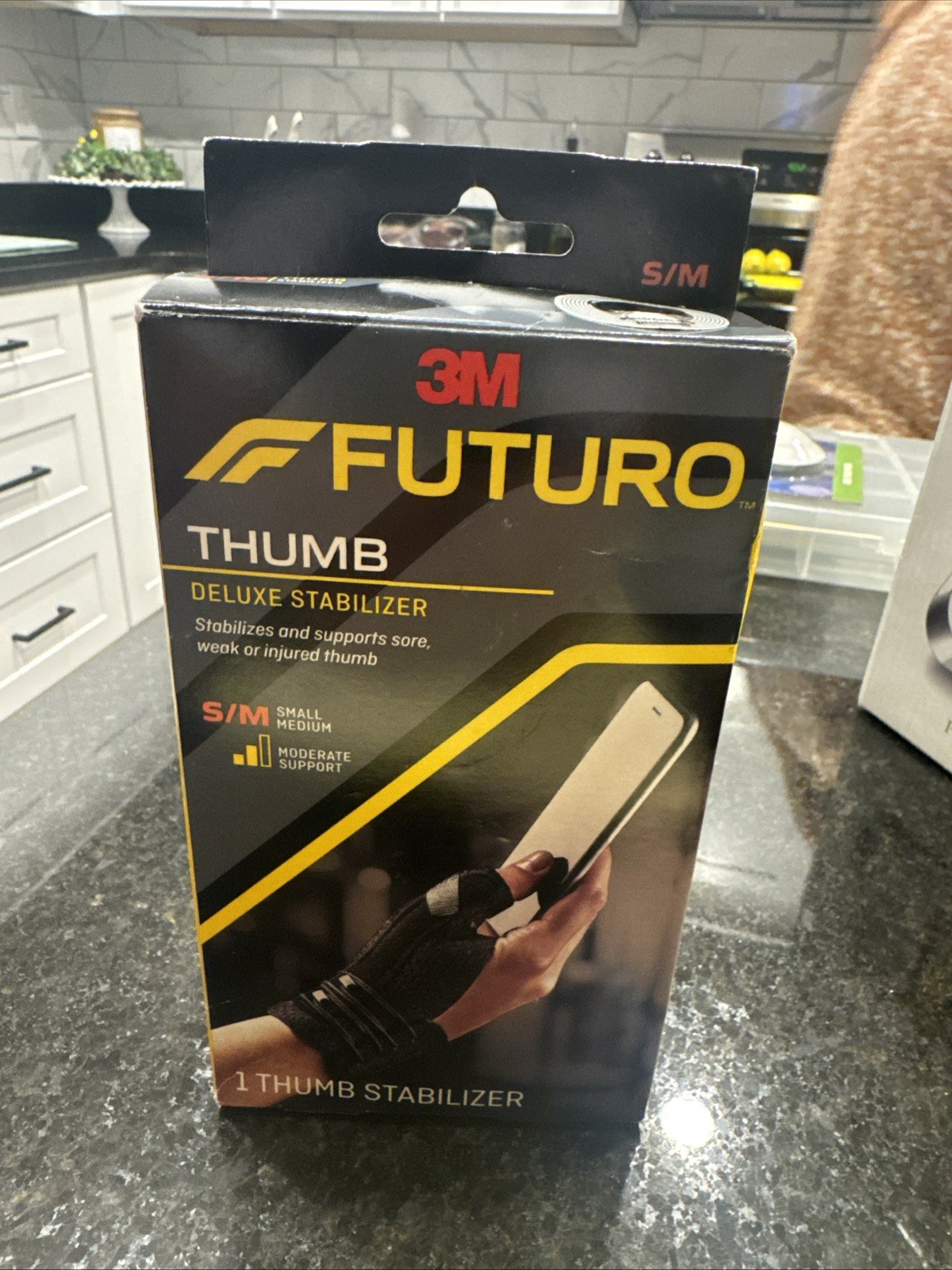 3m futuro thumb deluxe stabilizer small/medium 1 count