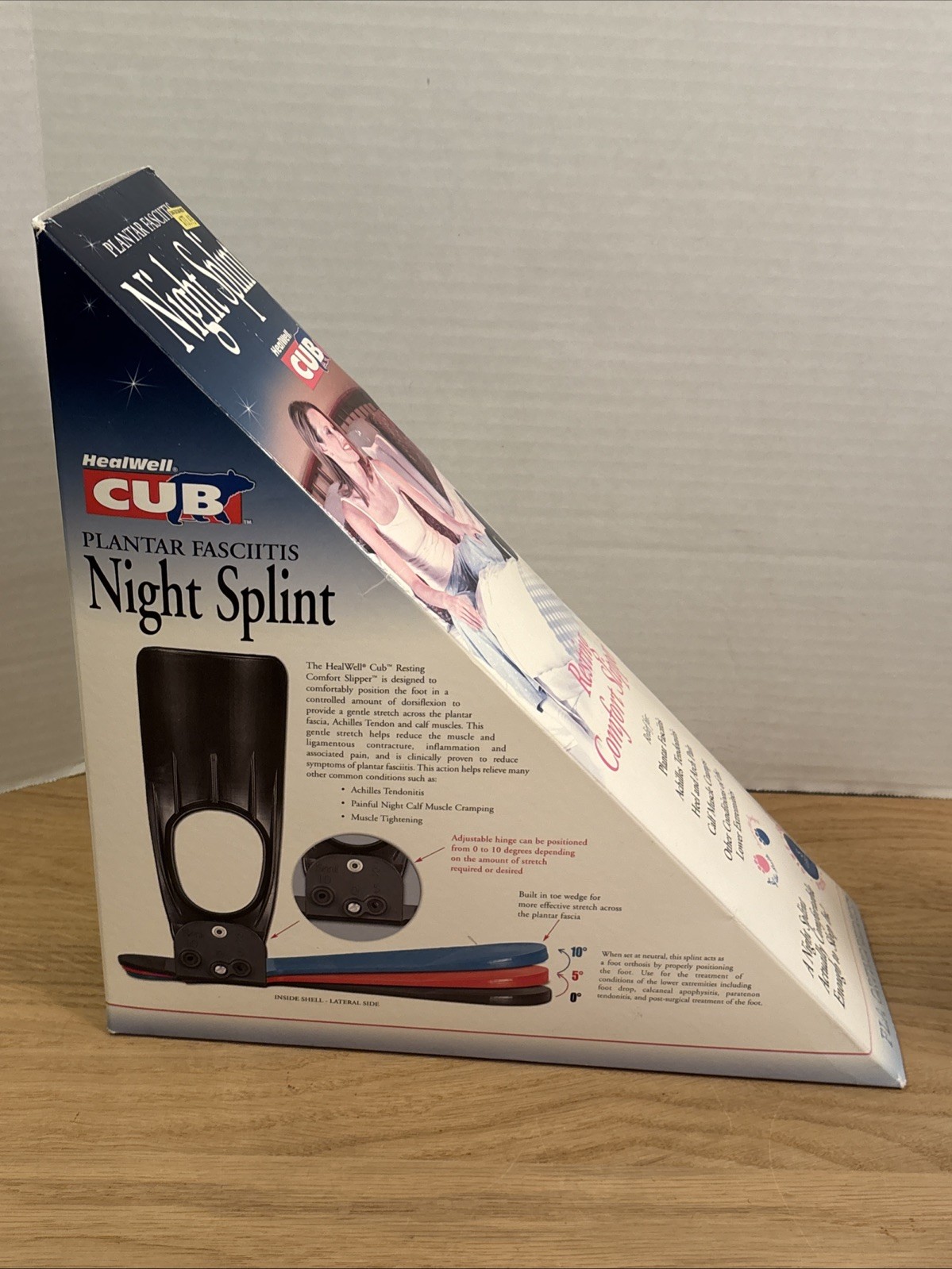 HealWell Cub Plantar Fasciitis Night Splint Size Small Left Foot New