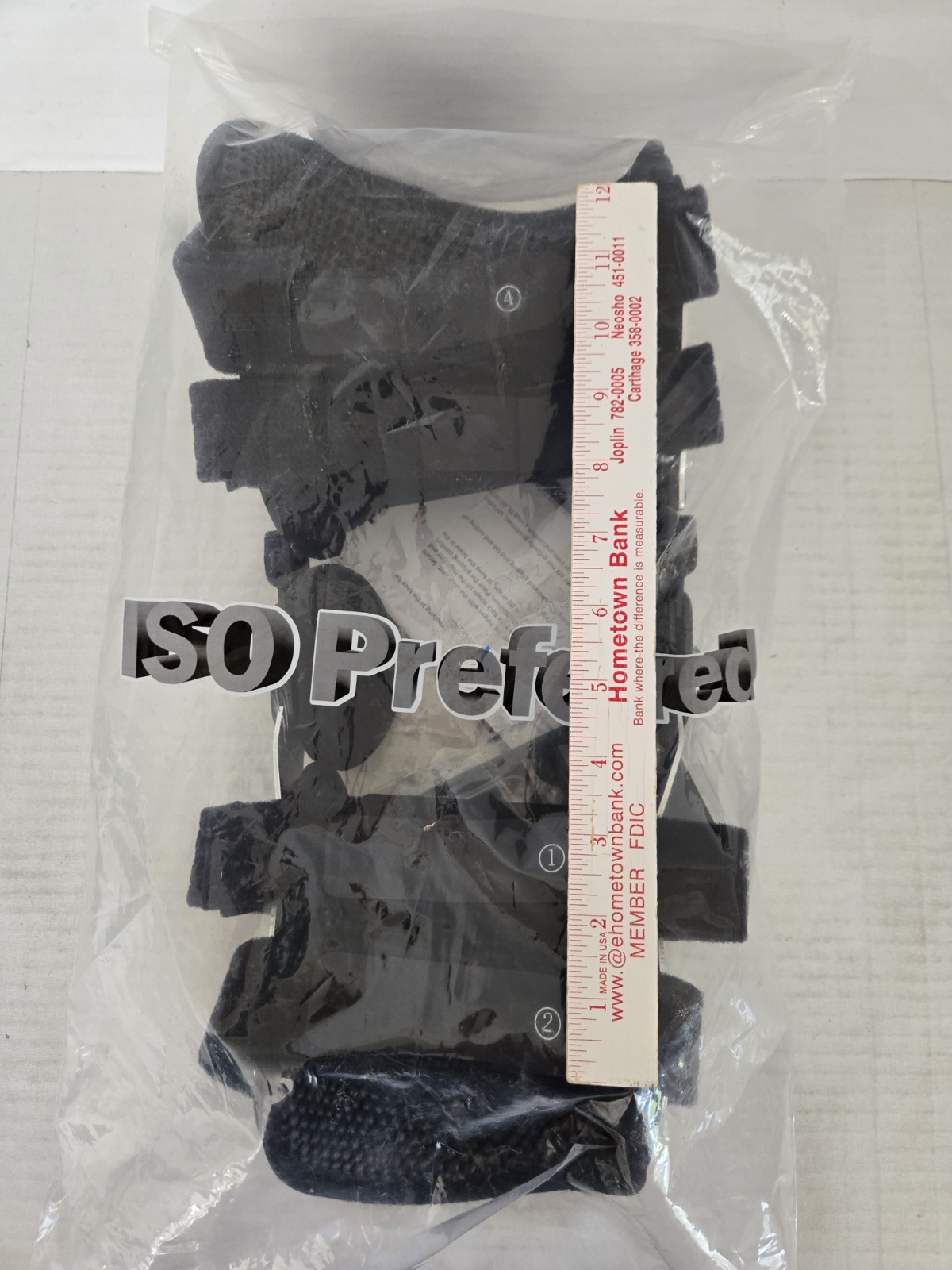 ISO Preferred Large Left OA Dual Upright ROM Hinge Knee Brace FREE SHIPPING