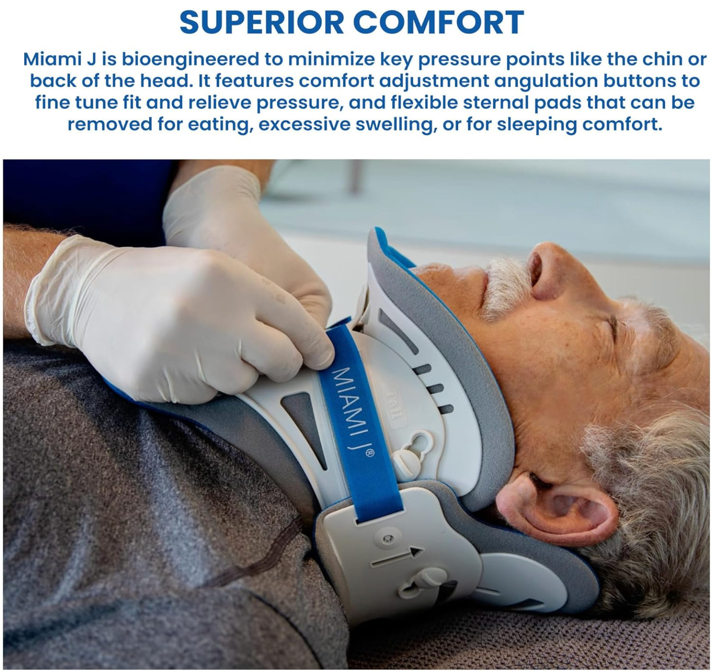 Ossur Miami J Cervical Neck Collar-MJ-300 Short,Standard Men, short-necked women