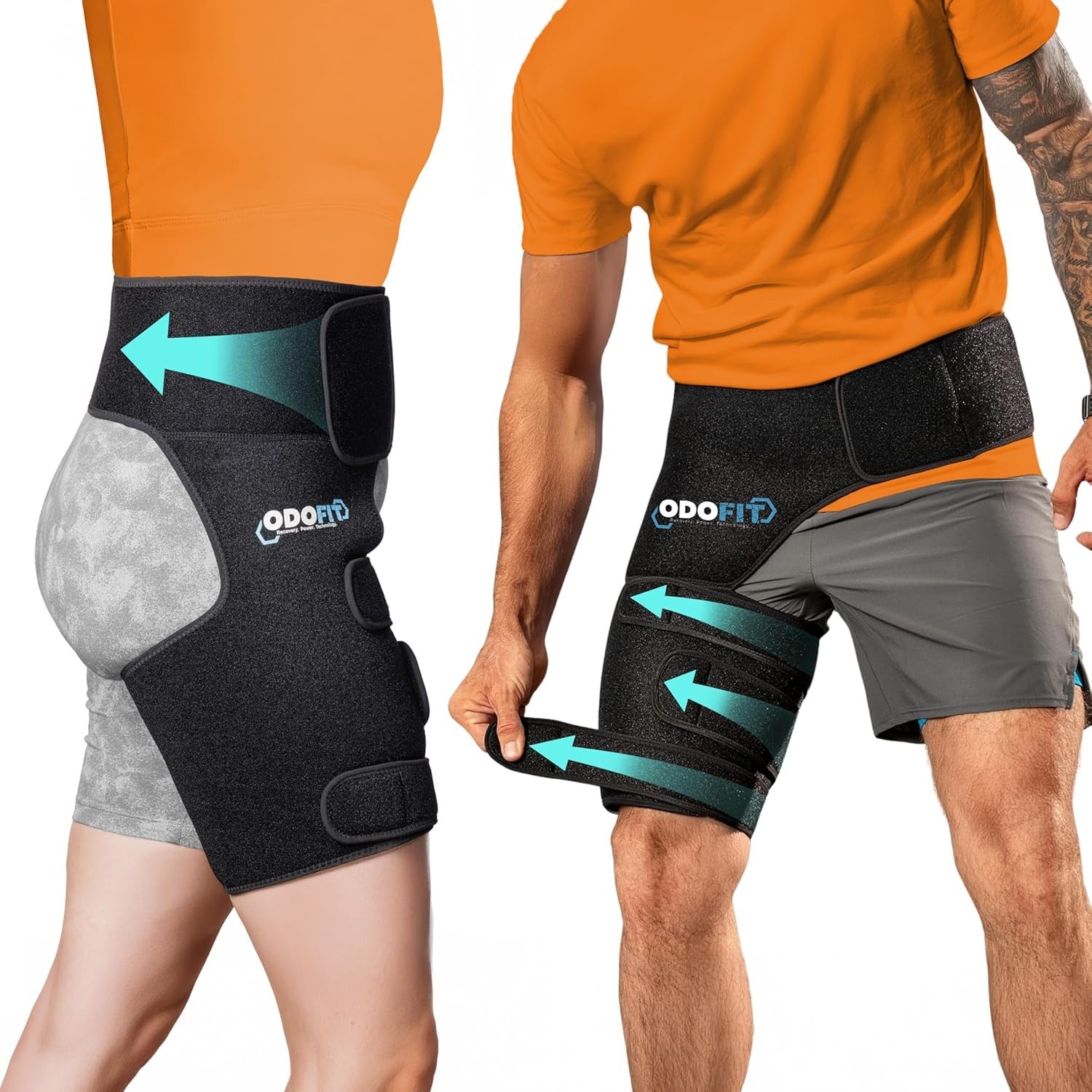 5 in 1 Hip Brace for Women Men Sciatica Pain Relief Devices – Adjustable Groi…