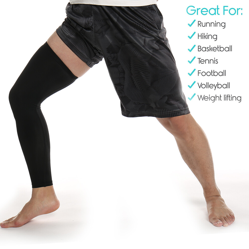 Compression Socks Knee High Support Stockings Leg Thigh Sleeve For Men Women Arm