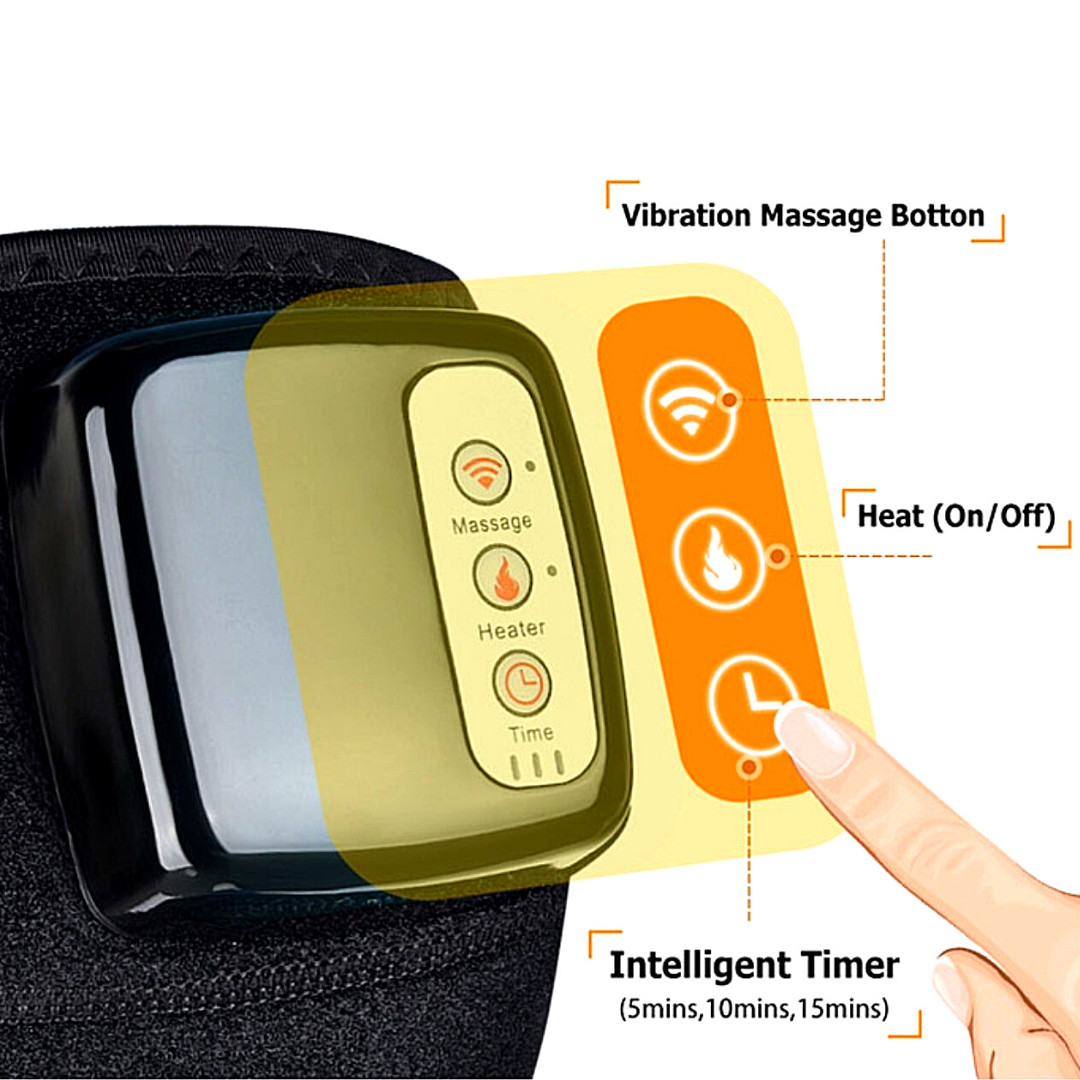 Premium Electric Infrared Heating Knee Massager For Physiotherapy Pain Relief