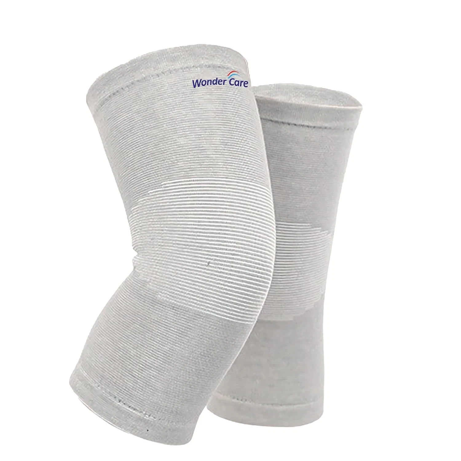 2-Pack Bamboo Knee Compression Sleeve for Men and Xx-Large, Grey