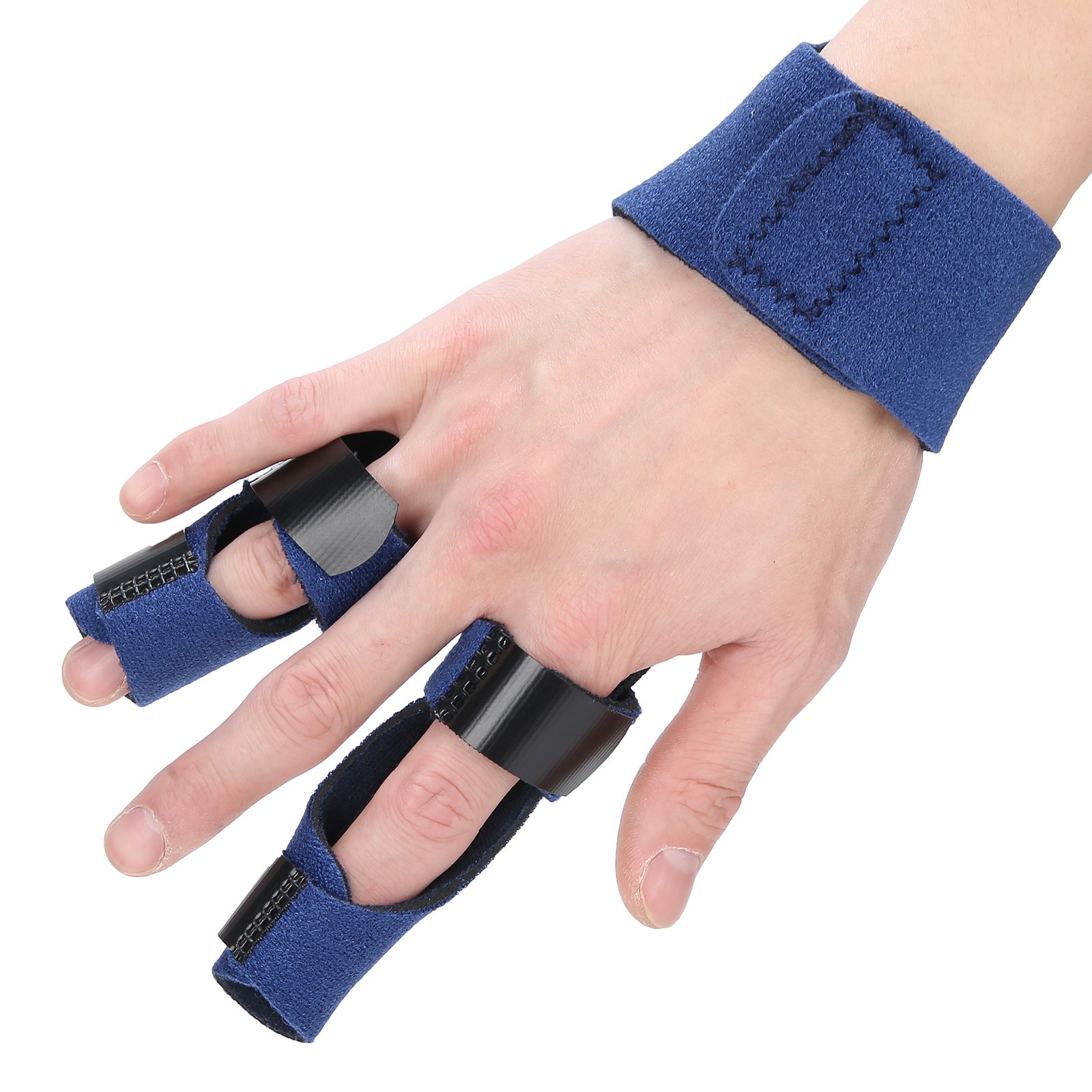 Two Fingers Splint Broken Injury Finger Adjustable Support Protective Correction