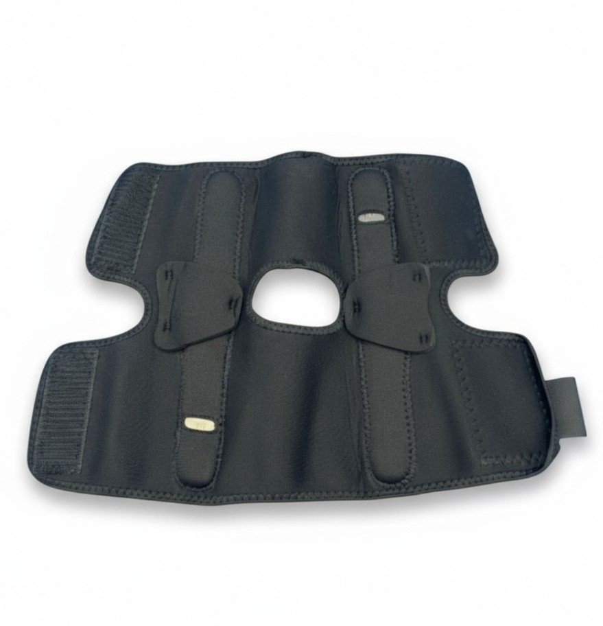 United Ortho Wraparound Hinged Knee Brace Medium Black