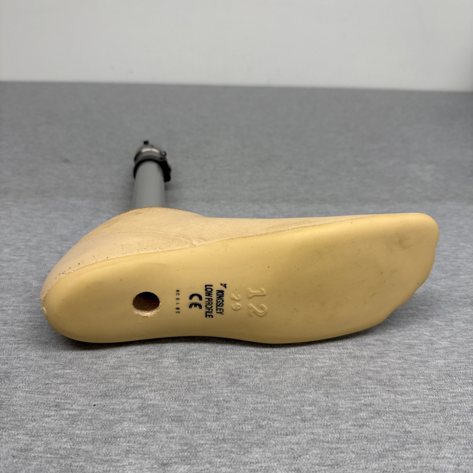 Kingsley Molded Low Profile Prosthetic Foot – Size 12 – OttoBock Titan Adapter