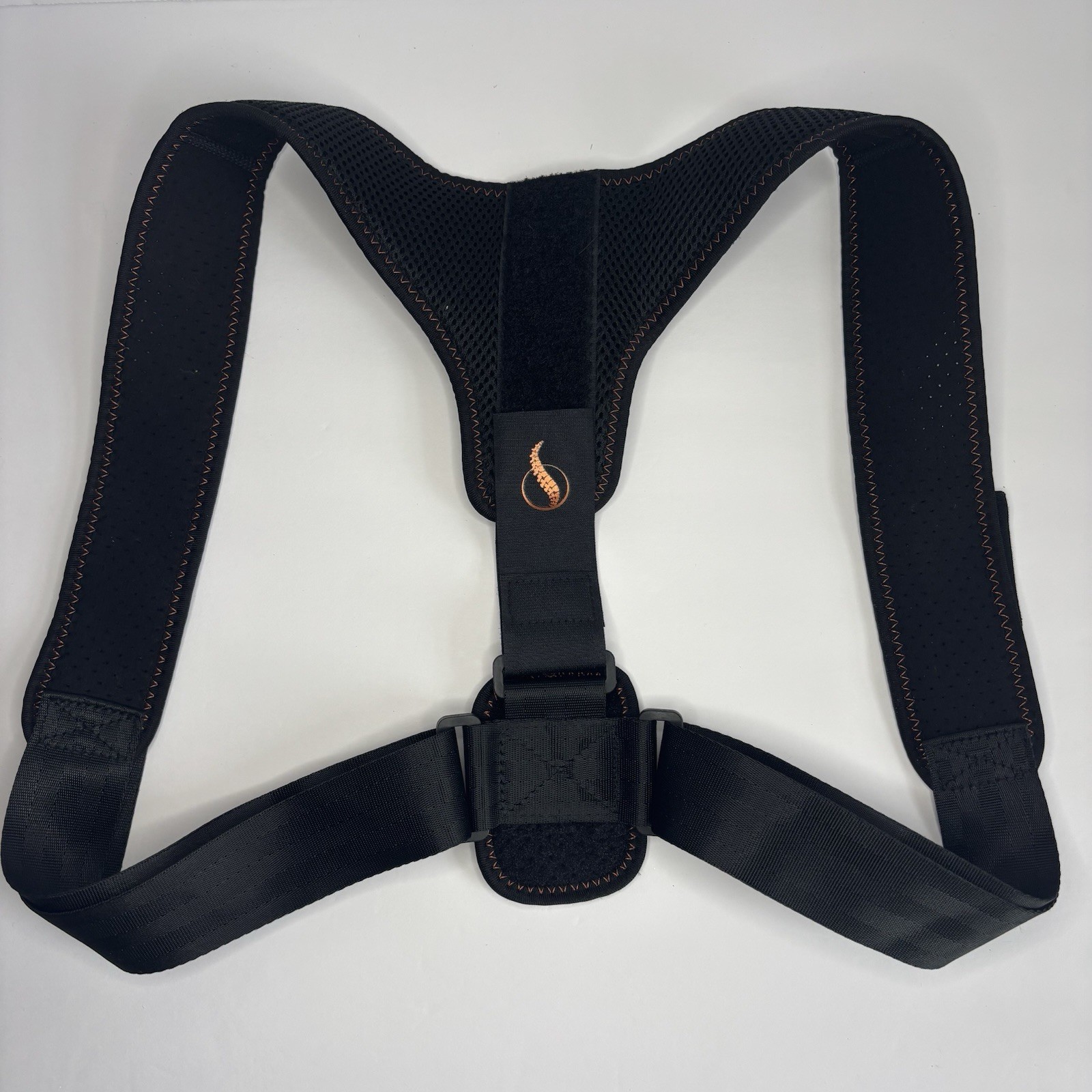 Posture Doctor Quick & Easy Posture Corrector – Black – Unisex -Adjustable