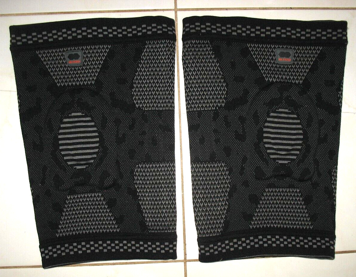 LOT OF 2 – BLITZU Knee Compression Sleeves – NEW XL – Best Knee Brace Supports