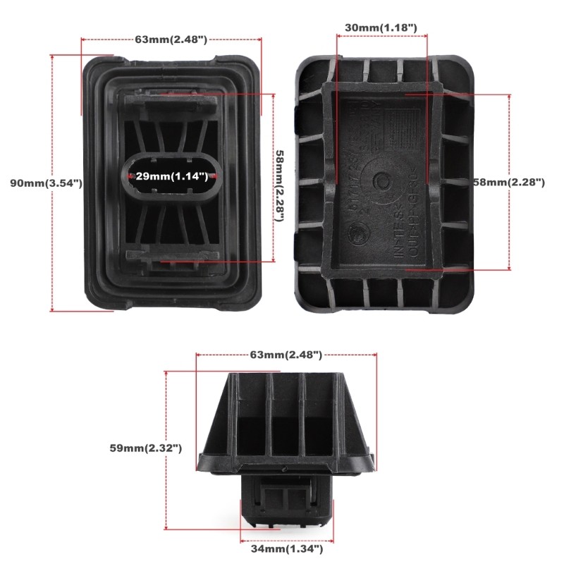 Jacks Jacking Point Pad Lifting Support 51717237195 for E82 E90 F10 F07 F02