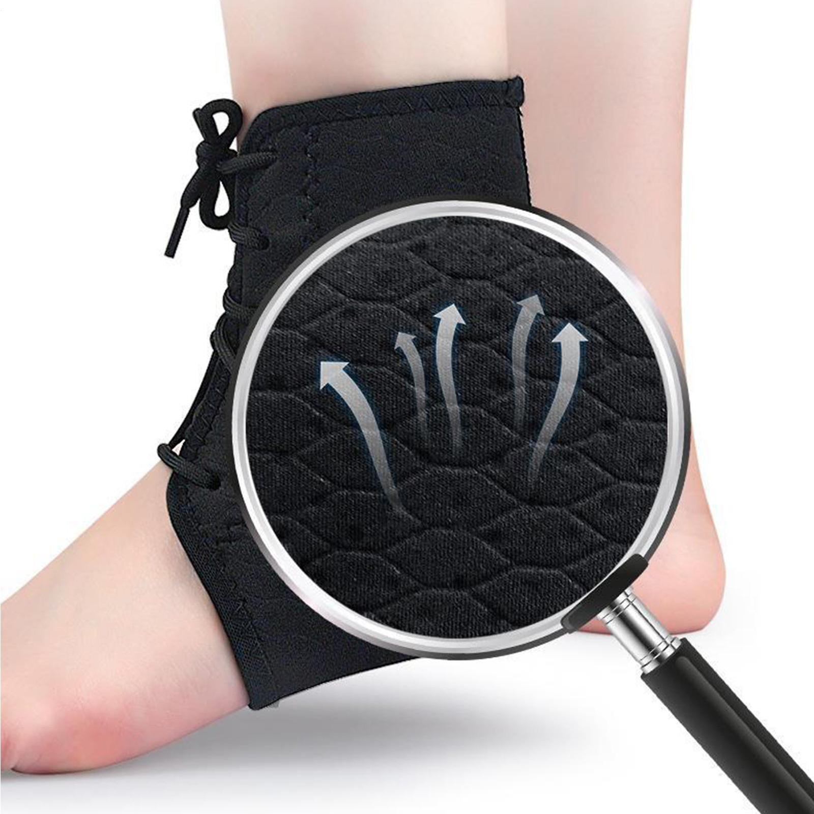 Ankle Support Compression Strap Achilles Tendon Brace Sprain Sports Stabilizer