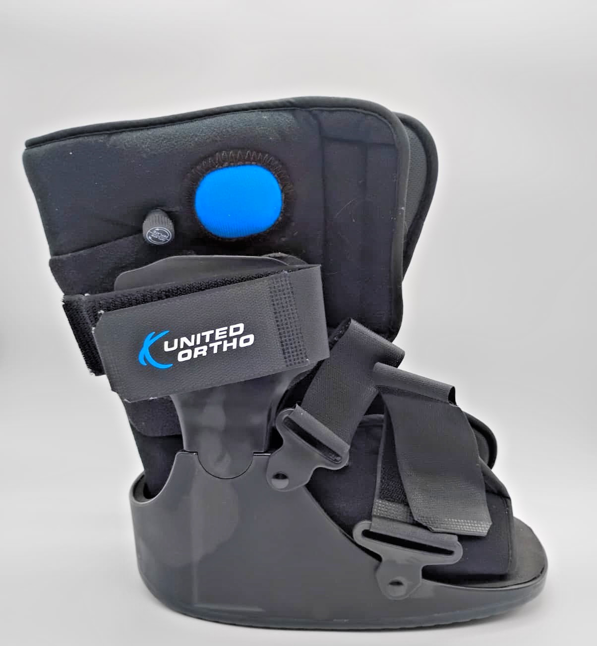 United Ortho Short Air Cam Walker Fracture Boot, Small, Black