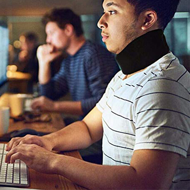 Neck Brace Cervical Support Color Adjustable Traction Firm Foam Pain Relief Soft