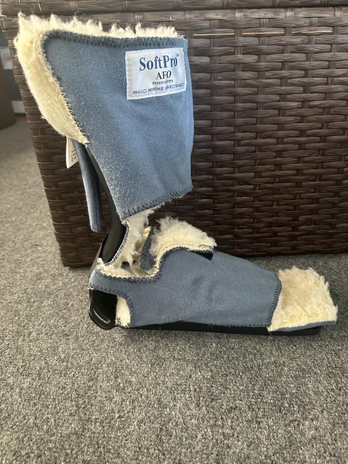 SoftPro AFO Ankle/Foot Support Boot – medium