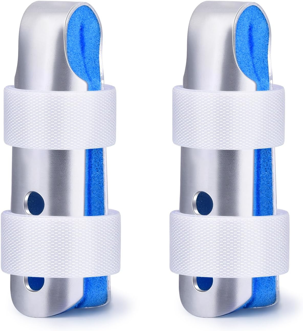 Finger Splint, 2Pcs Finger Support Brace for Arthritis Knuckle Immobilizationm,