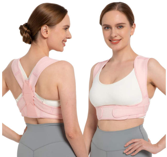 VIOCORRECT Pink posture corrector usz L-XL upper back Brace unisex