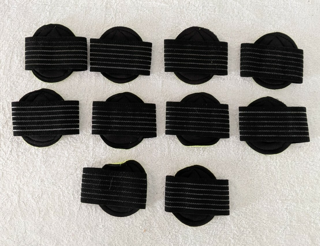 Lot of 10 Arch Support Foot Plantar Fasciitis Brace Compression One Size