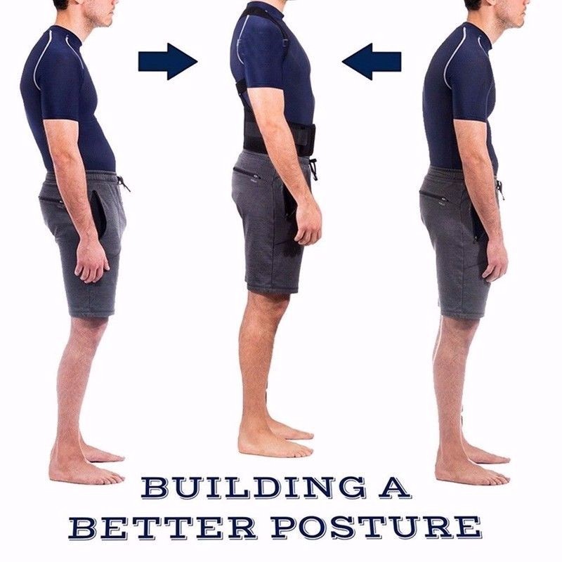 Magnet Therapy Body Posture Corrector Back Pain Belt Brace Shoulder Support Belt